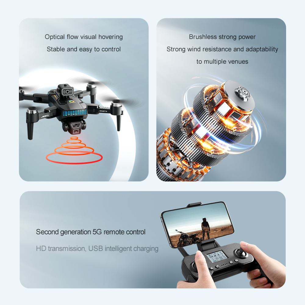 Дрон Brand+ XT505 8K GPS Profe – обзор и цена Drone Camera Wide Angle